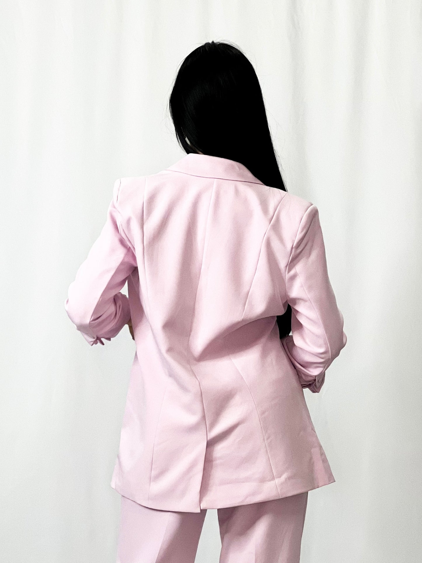 Casual Blazers Open Front Long Sleeve