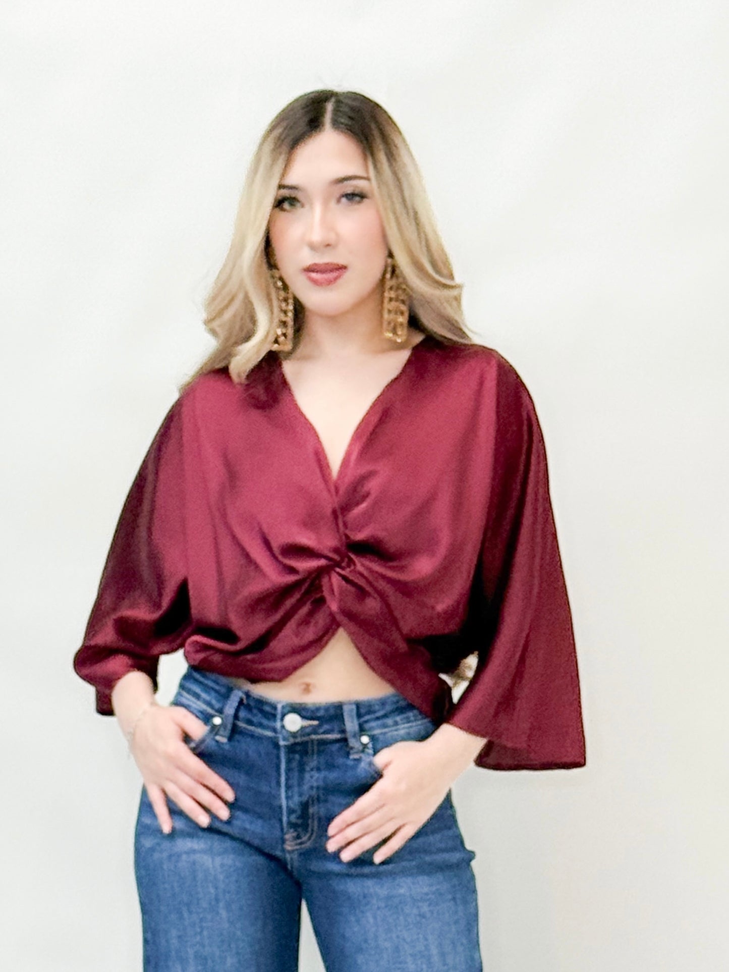 Silky Crop Top