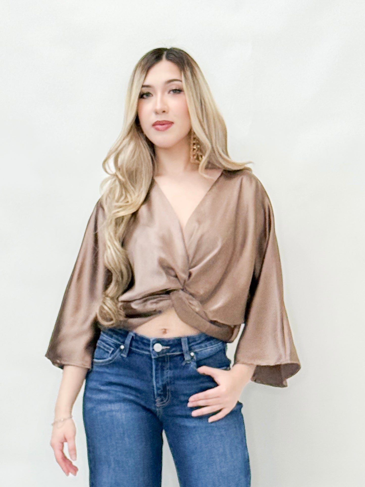 Silky Crop Top