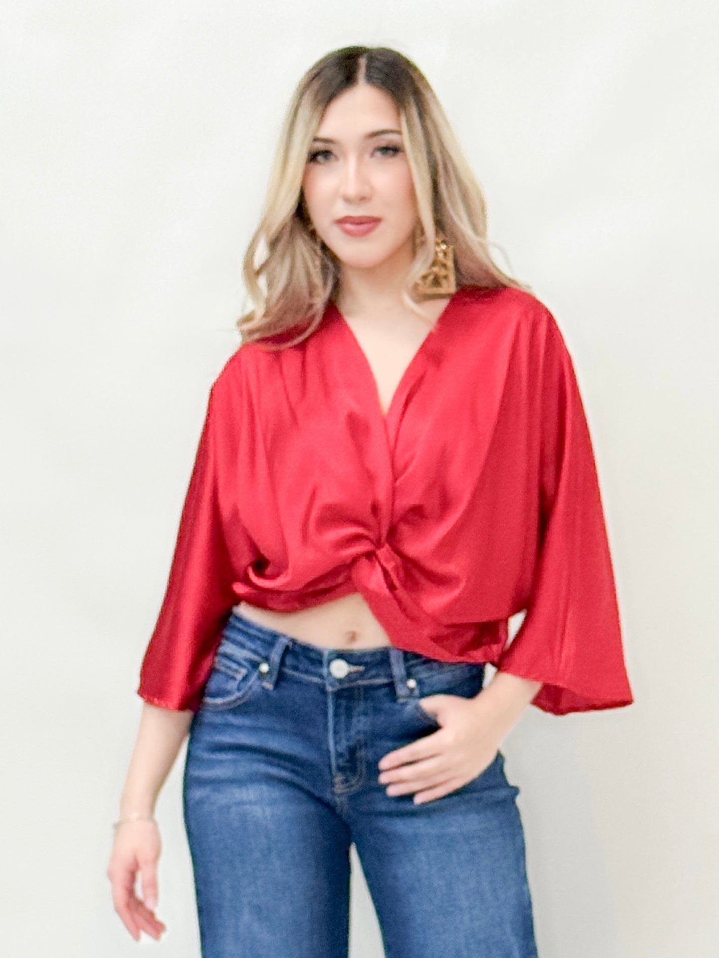 Silky Crop Top