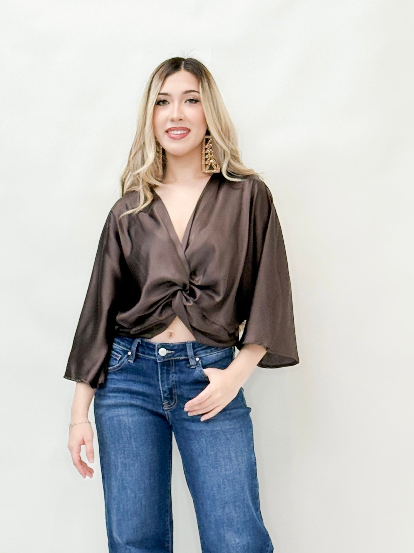 Silky Crop Top
