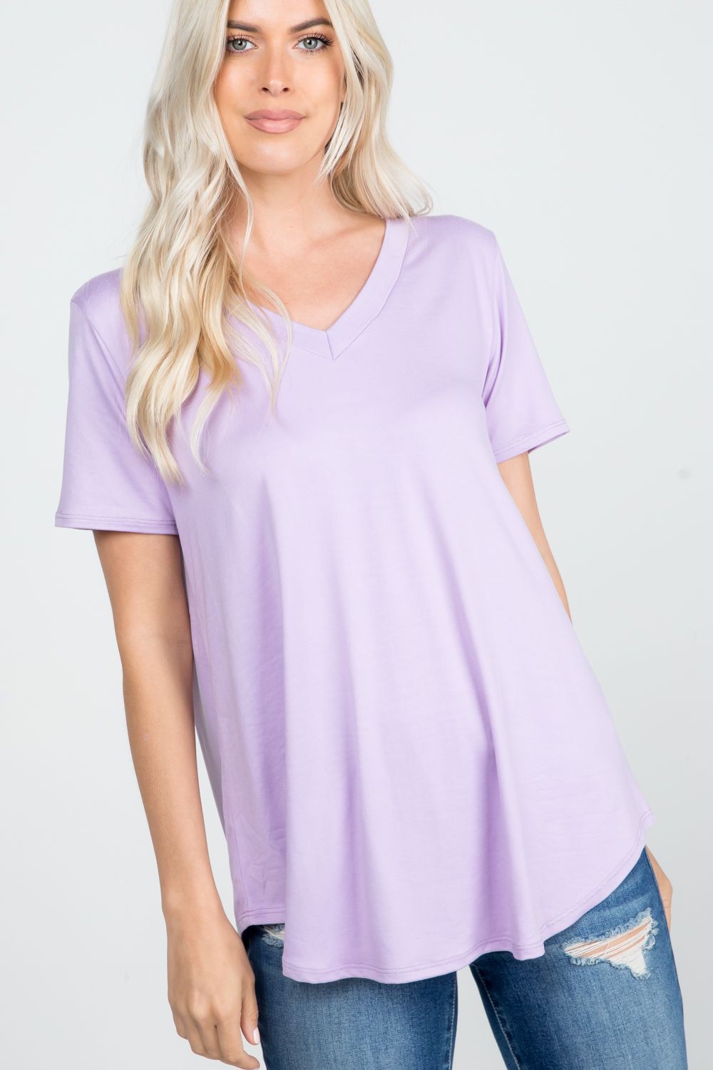 Butter Soft Solid Fabric Top