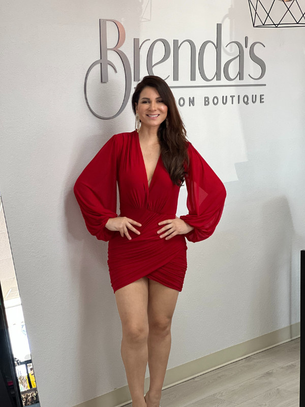 Long Sleeve Mini Dress