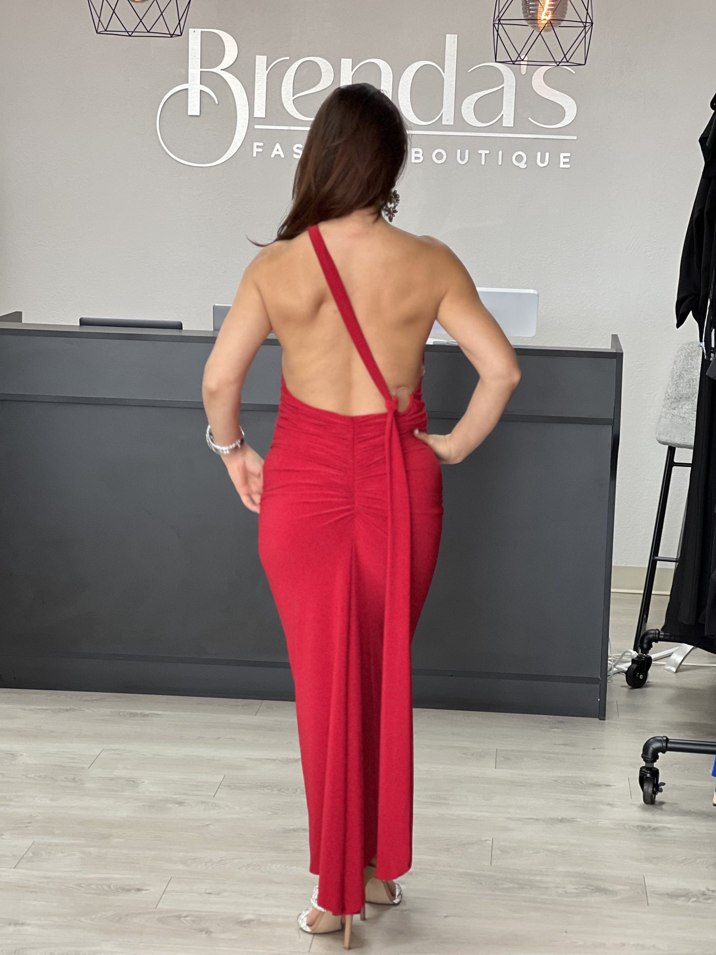 Backless Bodycon Sleeveless Open Back Maxi Dress