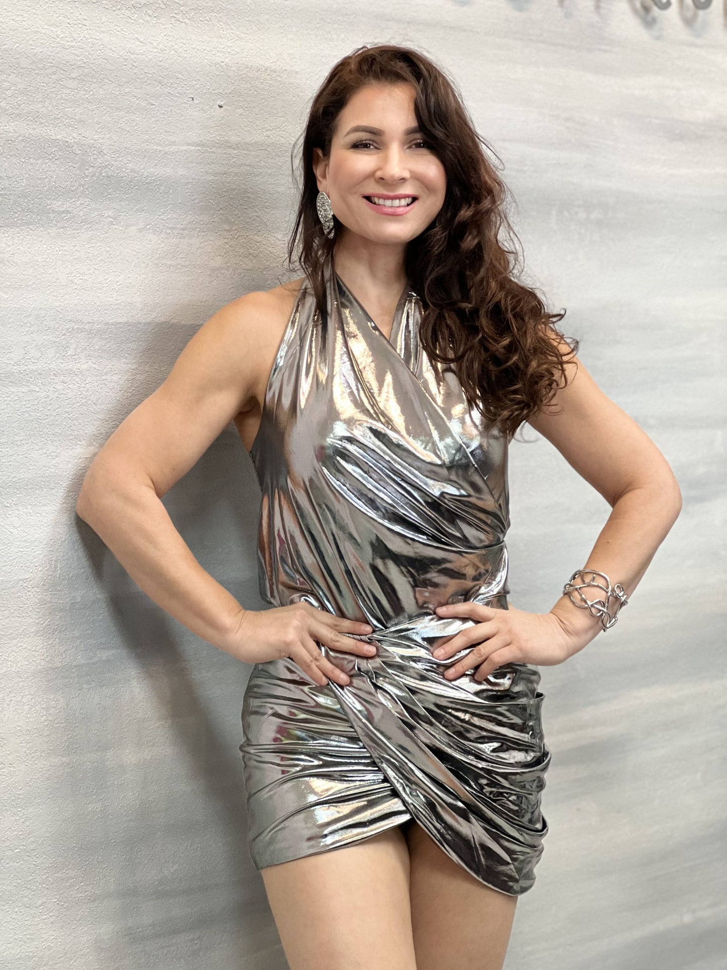 Metallic Matching Set
