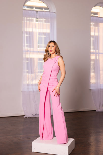 Studded Edge Detail Jumpsuit