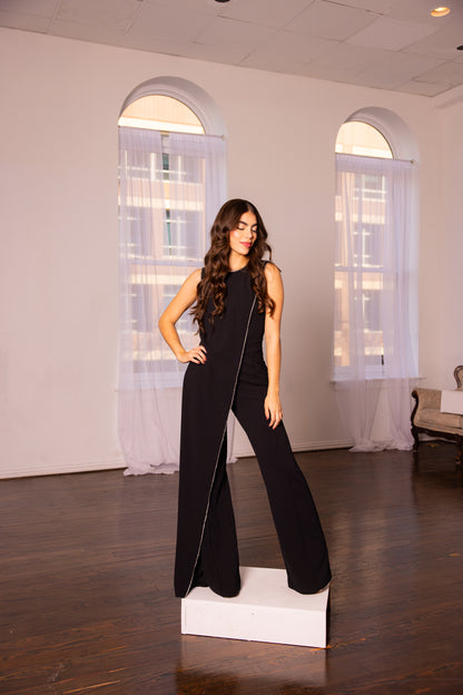 Studded Edge Detail Jumpsuit