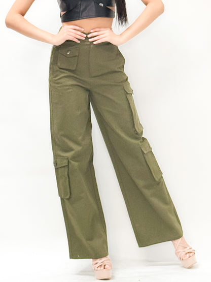 Twill Cargo Pants