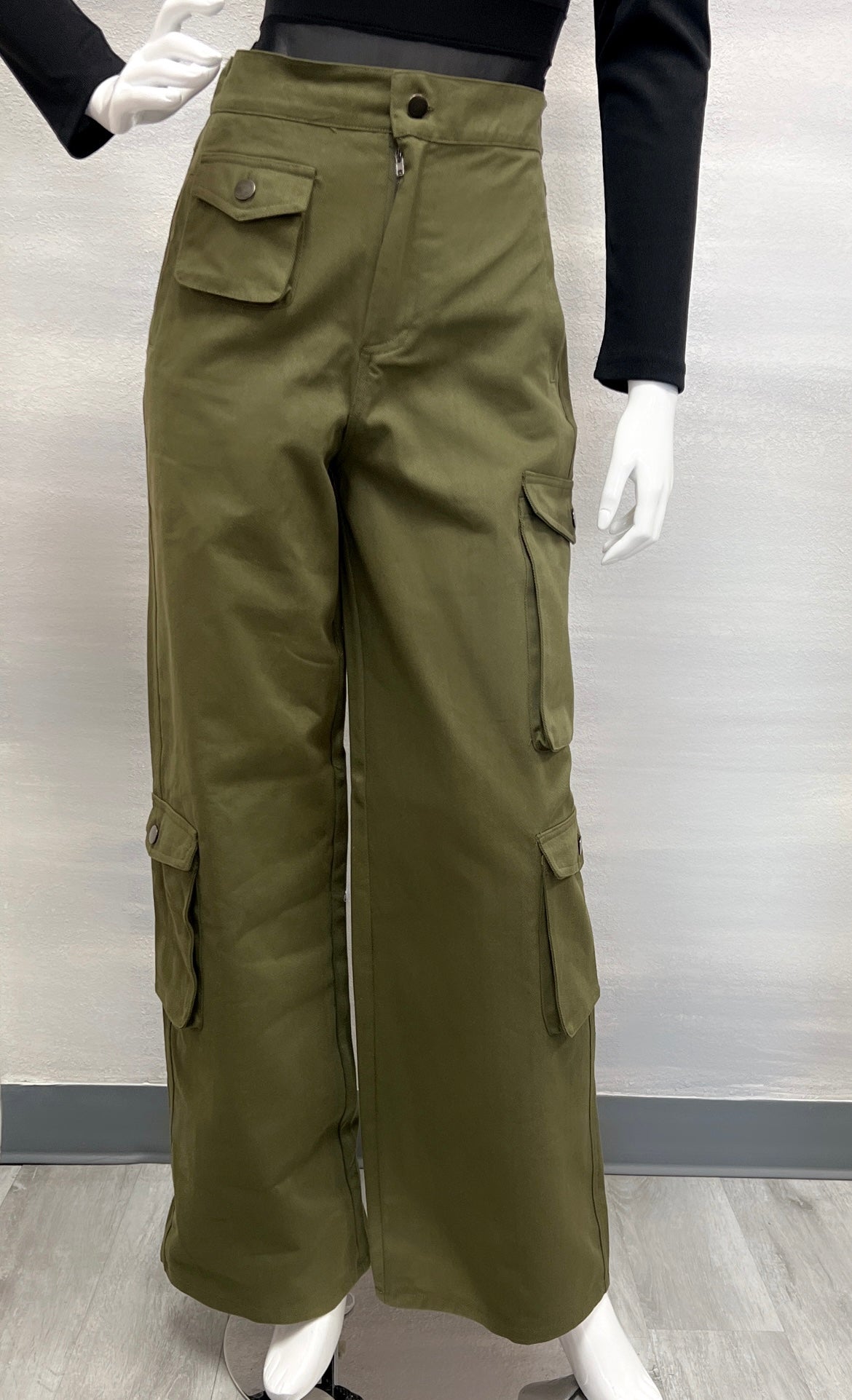 Twill Cargo Pants