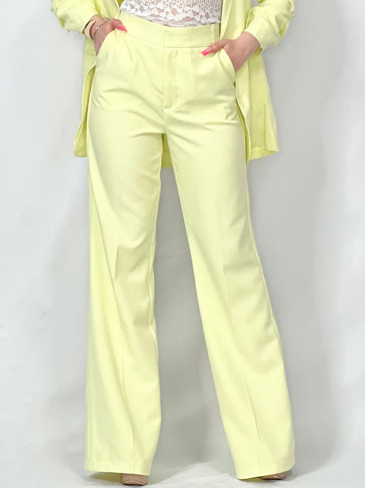 Stright Leg Woven Trousers