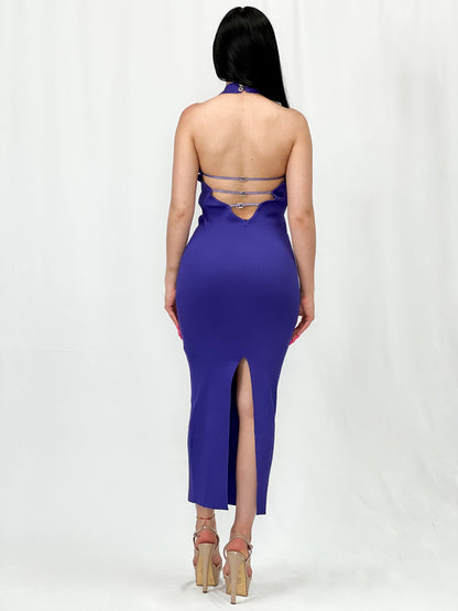 Sleeveless Tank Bodycon Midi Dress