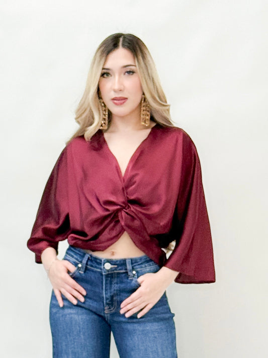 Silky Crop Top