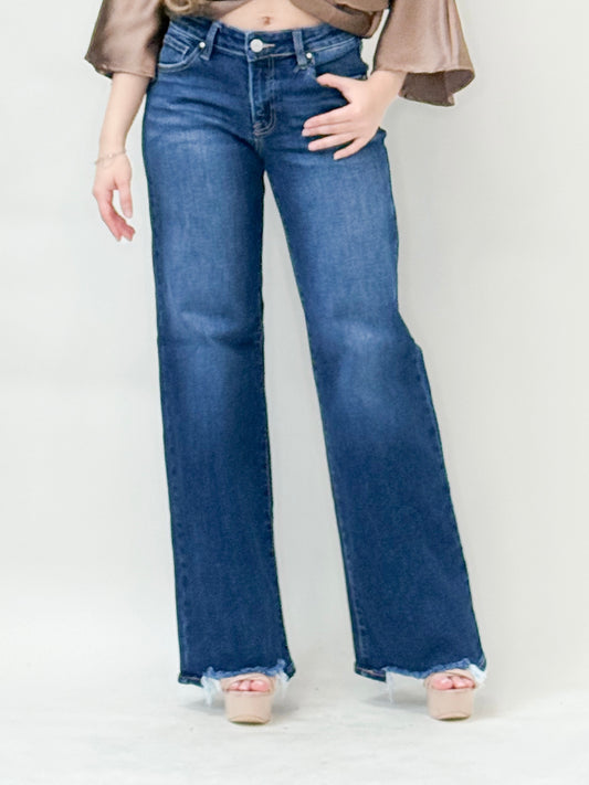Straight-Leg High-Rise Jeans
