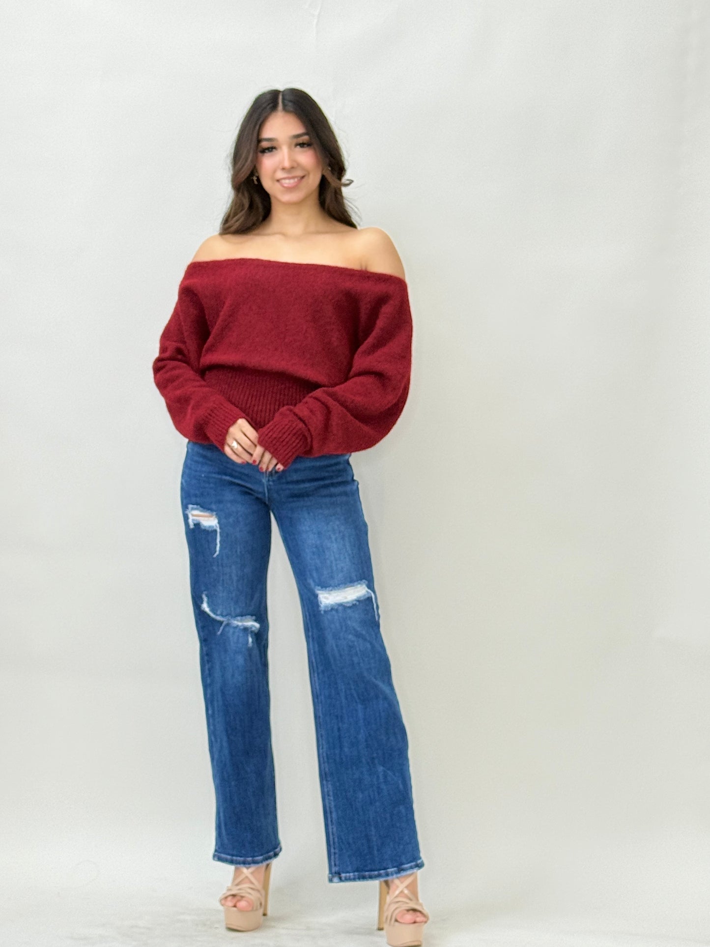 Oversized Long Sleeve Sweater