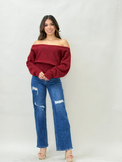 Oversized Long Sleeve Sweater