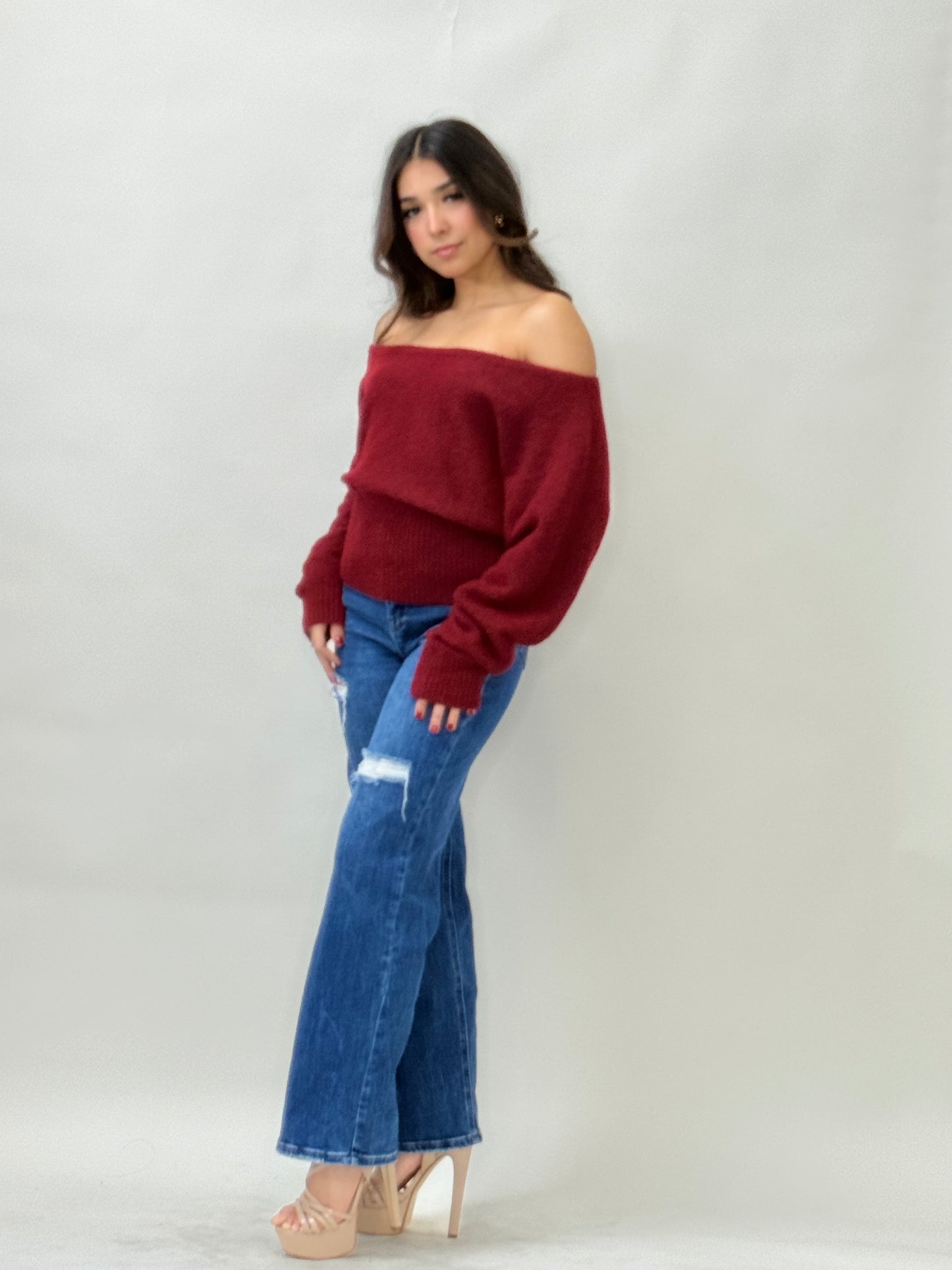 Oversized Long Sleeve Sweater