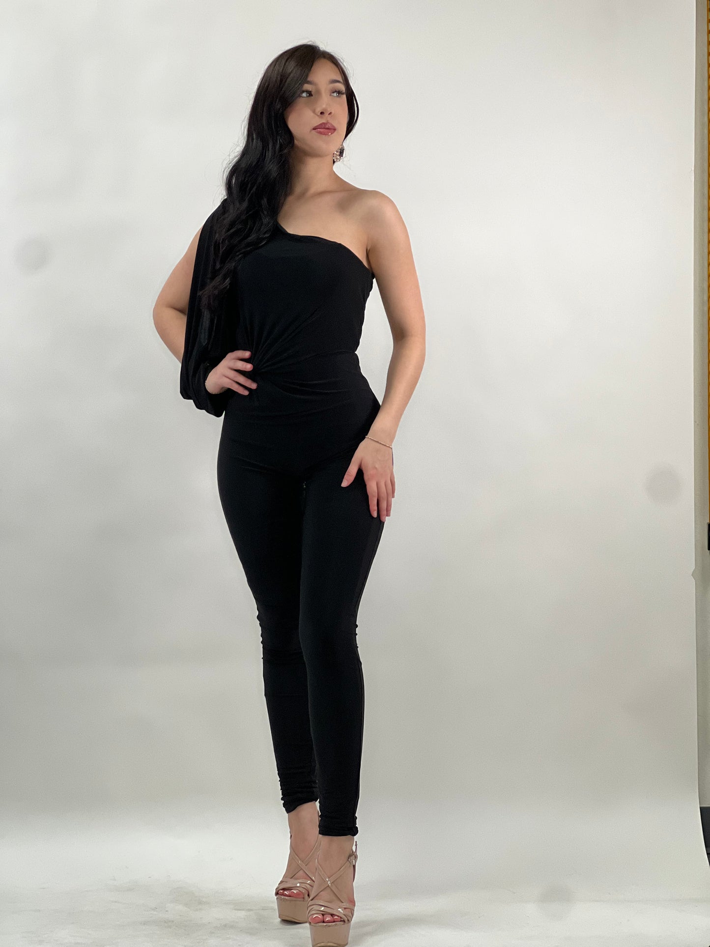 Off Shoulder Jumpsuit