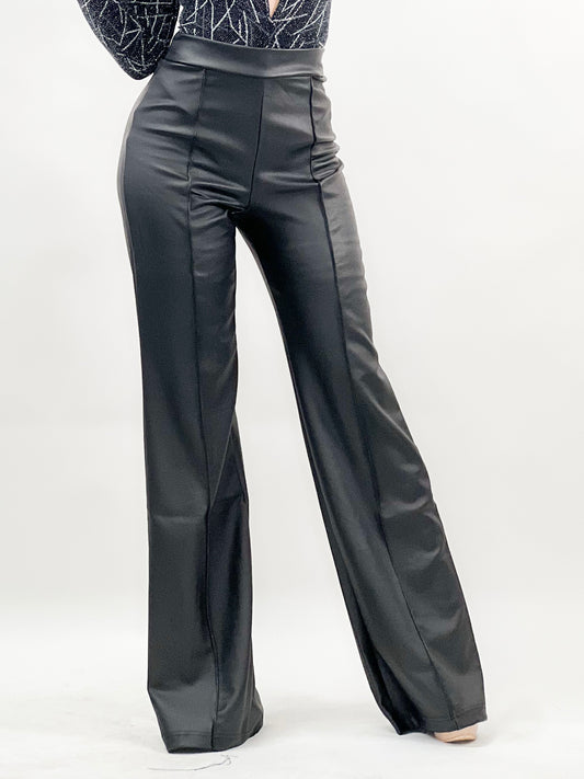 Dress pants High Waisted faux Leather