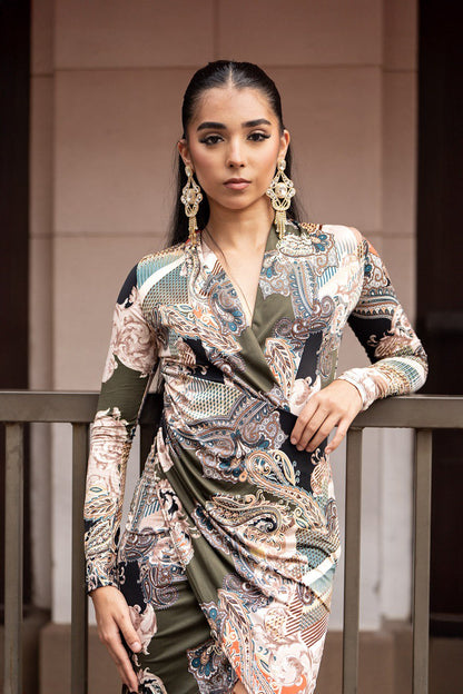 Print Midi Dress