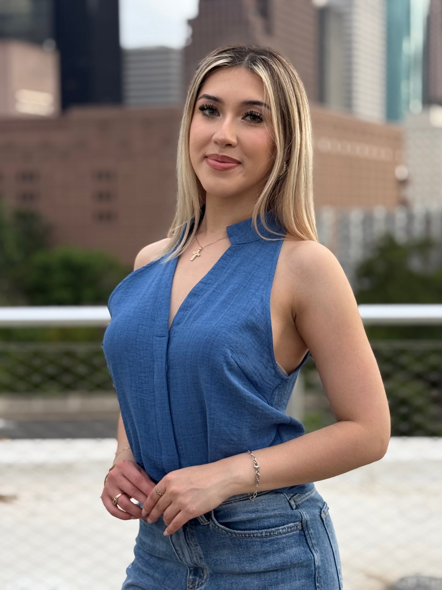 Chic Muse Sleeveless Top