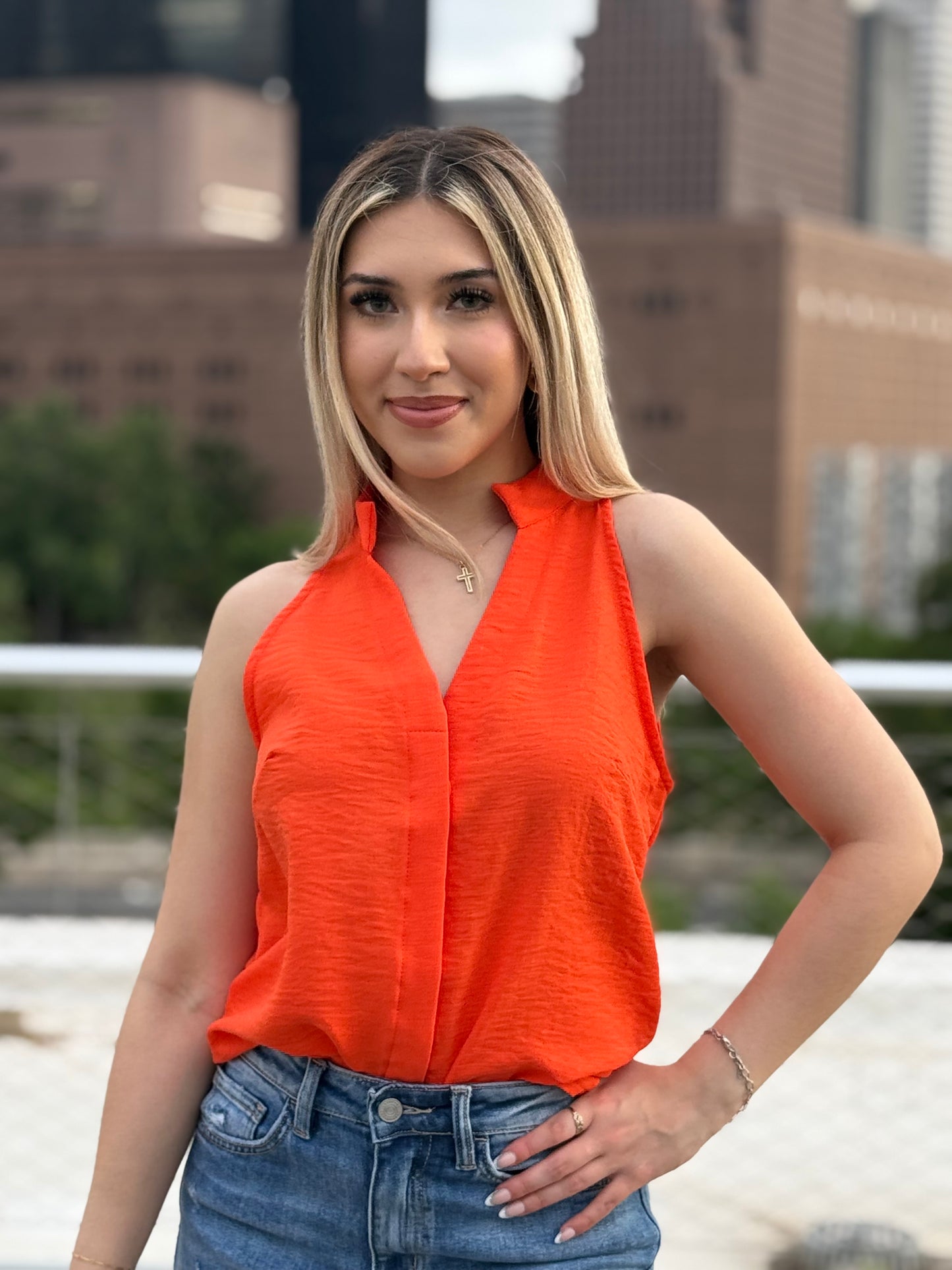 Chic Muse Sleeveless Top