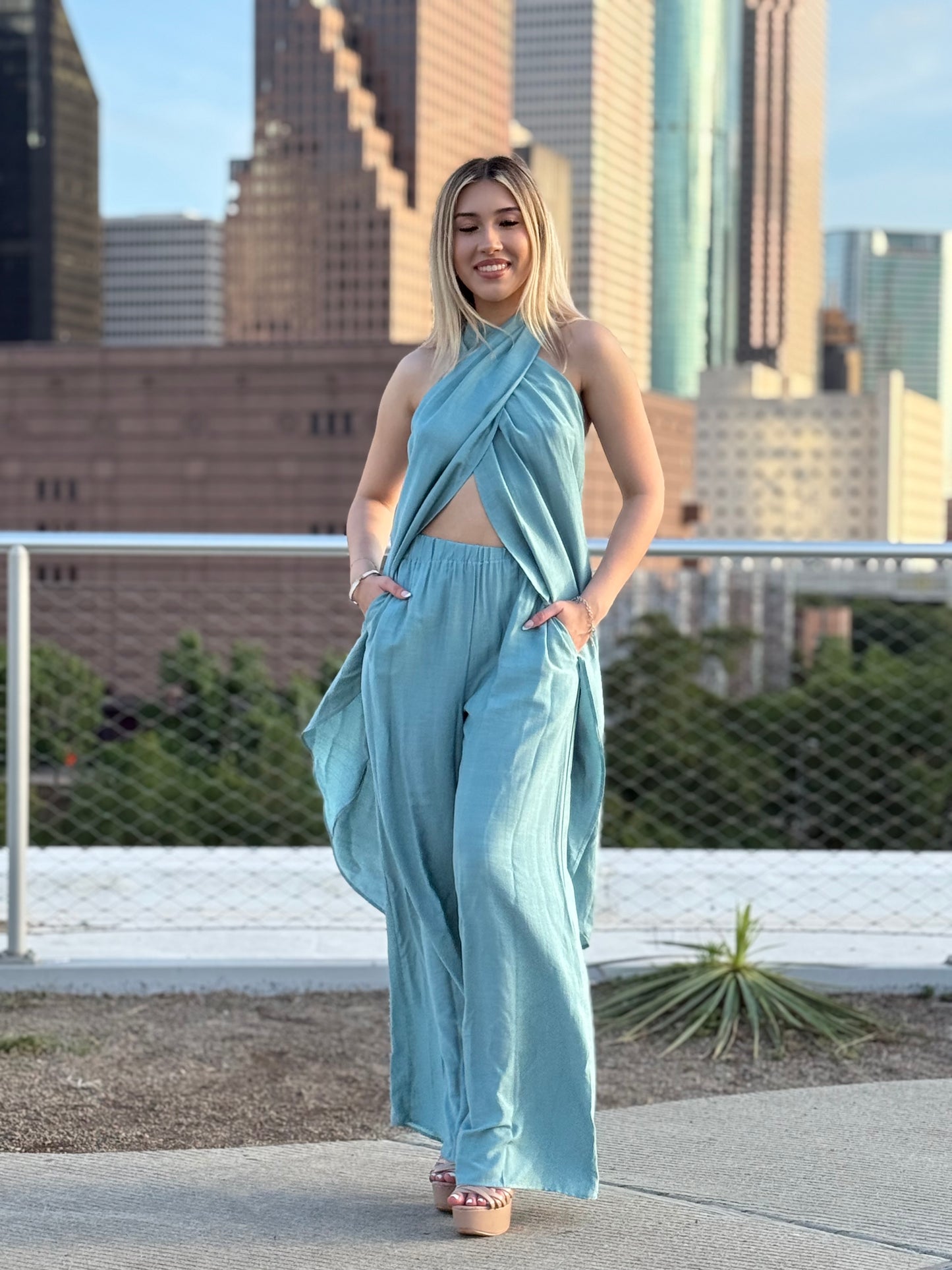 Breeze Two-Piece Pant Set
