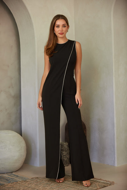 Studded Edge Detail Jumpsuit