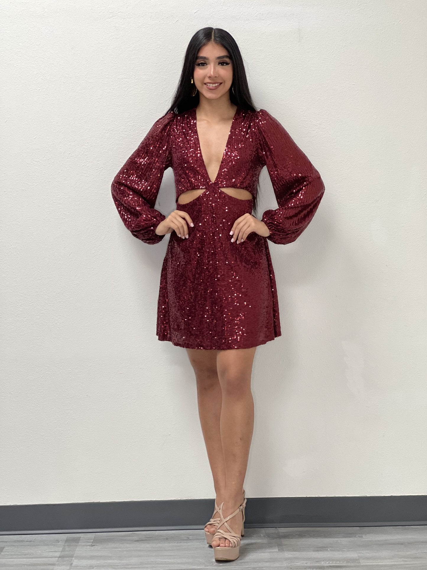 Sequin Mini Dress